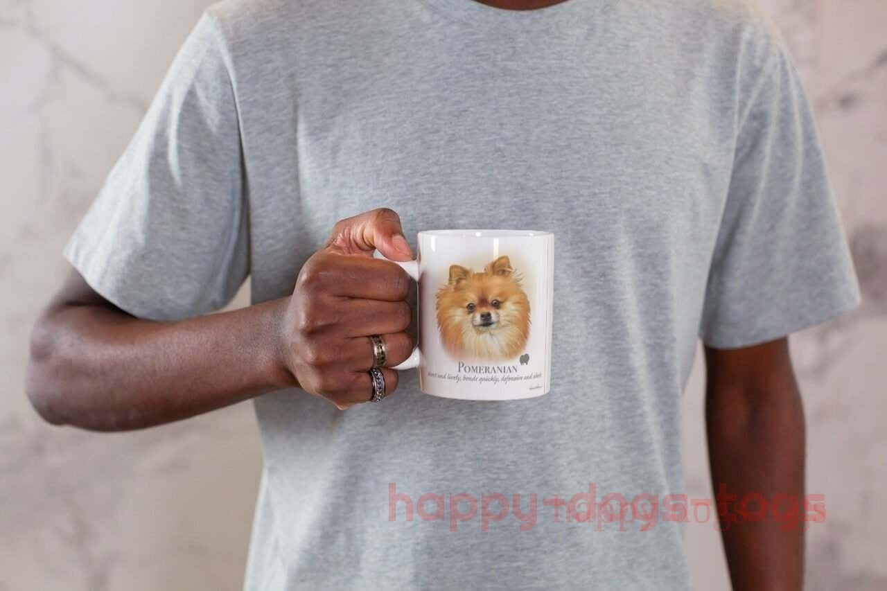 Pomerainian Ceramic Dog Mug