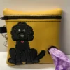 Black Labrdoodle Poo Bag Dispenser