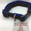 Brown and Green Check Harris Tweed Dog Collar - Image 2