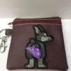 Embroidered Doberman Dog poo bag dispenser