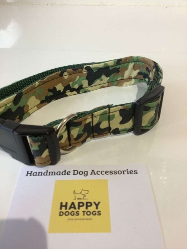 Large Camouflage Dog Collar - Image 2