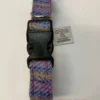 Lilac Pastel Stripe Harris Tweed Dog Collar - Image 2