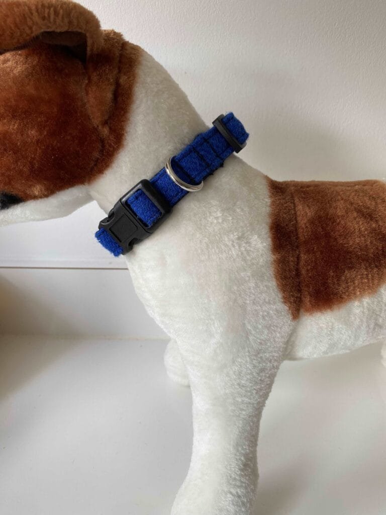Deepblueharristweeddogcollar Happy Dogs Togs1