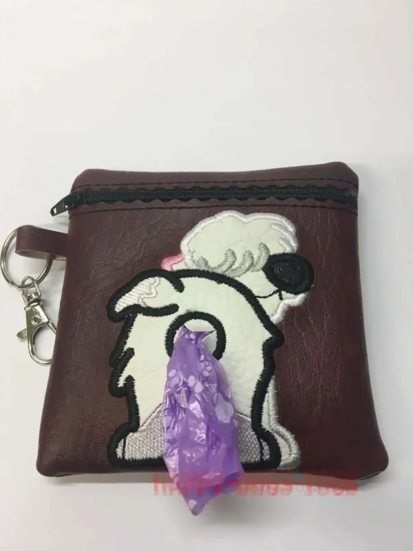  Old English Sheepdog Poo Bag Dispenser - Image 3