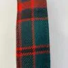 Extra Large Dog Collar Green with Red Check Tartan - Image 2