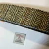 Extra Large Harris Tweed Dog Collar Brown and Fawn Herringbone - Image 3