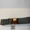 Grey Extra Large Harris Tweed Dog Collar - Image 2
