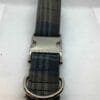 Extra Large Grey Tartan Dog Collar - Image 2