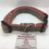 Fawn and Cream Harris Tweed Dog Collar - Image 2