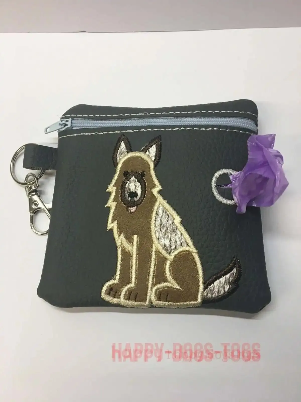 German Shepherd Dog poo bag dispenser - Image 2