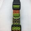 Green and Red Check Dog Collar - Image 2