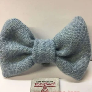 Handcraftedharristweeddogbowtie Babyblue Happy Dogs Togs1