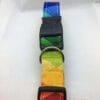 Harlequin pattern dog collar  size L - Image 2
