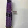 Large Purple Check Harris Tweed Dog Collar - Image 2
