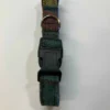 Harris Tweed Dog Collar Blue, Green, Red check - Image 3