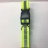 Large Dog Collar in Fluorescent Yellow reflective safety - Image 2