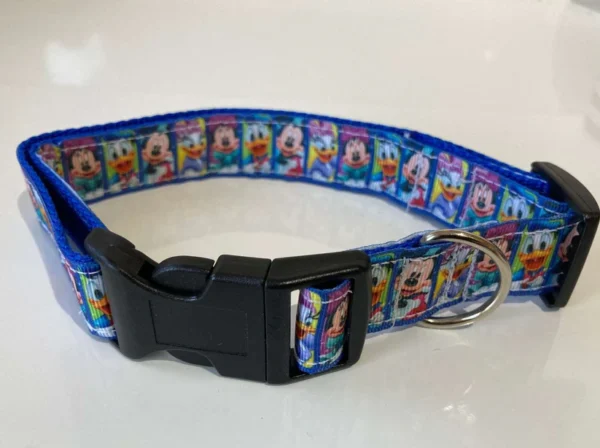 Mickie Mouse And Gang Dog Collar