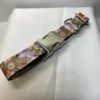 Lilac Oriental Pattern dog collar