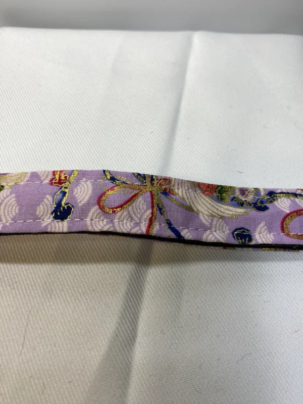 Lilac Oriental Pattern Dog Collar - Image 4