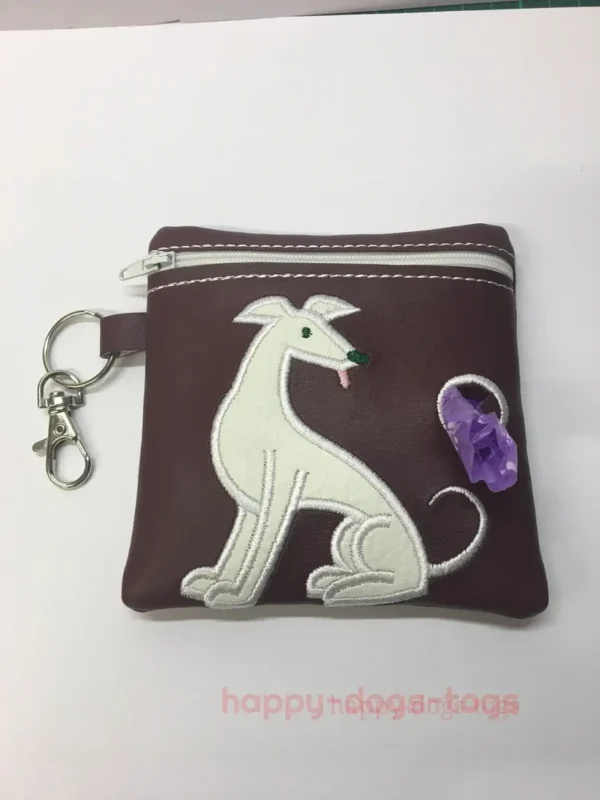 Lurcher Greyhound Dog Poo Bag Dispenser