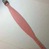 Pink Leather Greyhound collars - Image 2