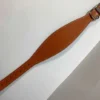Small Greyhound Collar in Tan Real leather - Image 2
