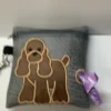 Tan Cocker Spaniel poo bag dispenser - Image 2