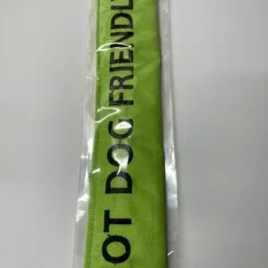 Not Dog Friendly Lead Warning Sleeve