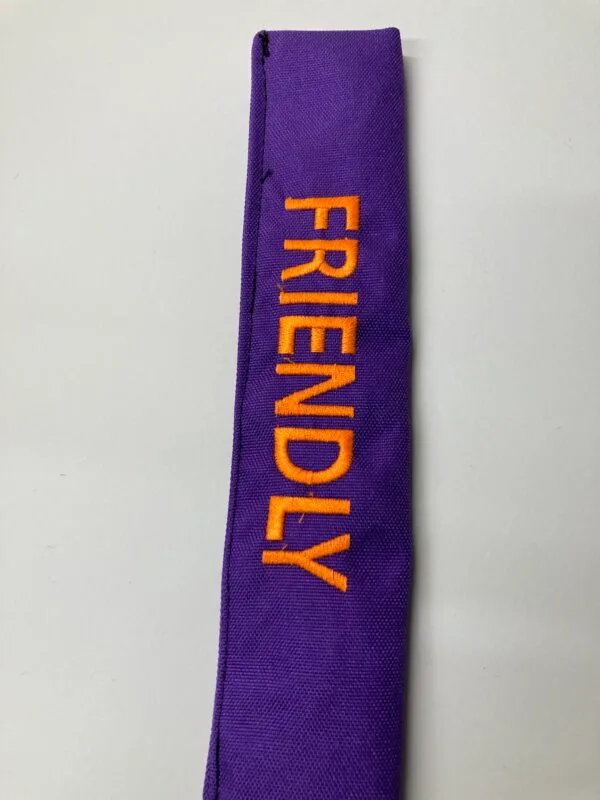 Friendly Dog Lead Warning Sleeve - Image 3
