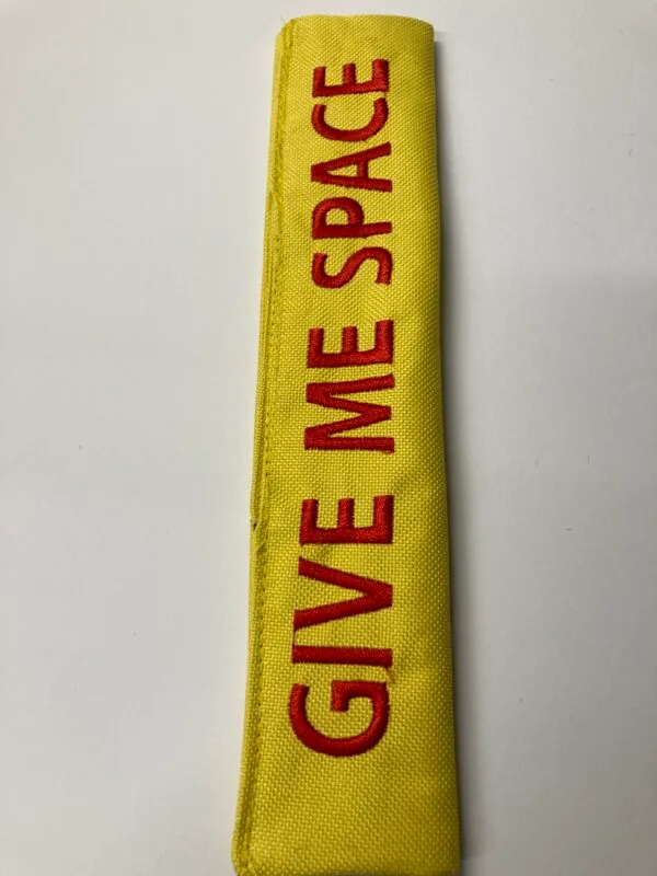 Give Me Space Dog Lead Warning Sleeve - Image 2