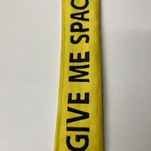 Give Me Space Dog Lead Warning Sleeve