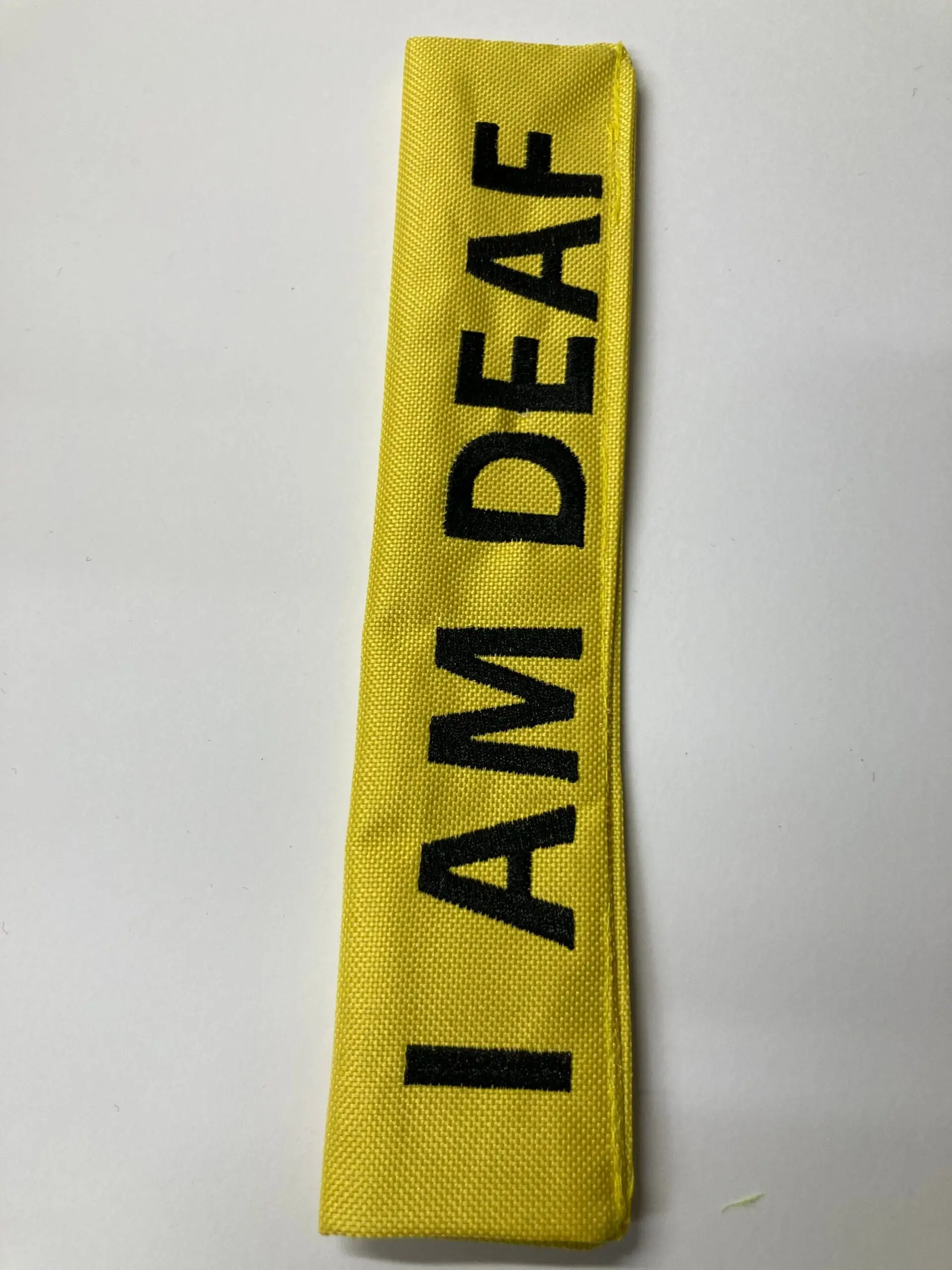 I Am Deaf Dog Lead Warning Sleeve