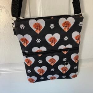 Dashchund Crossbody Dog Walking Bag – Stylish & Functional!