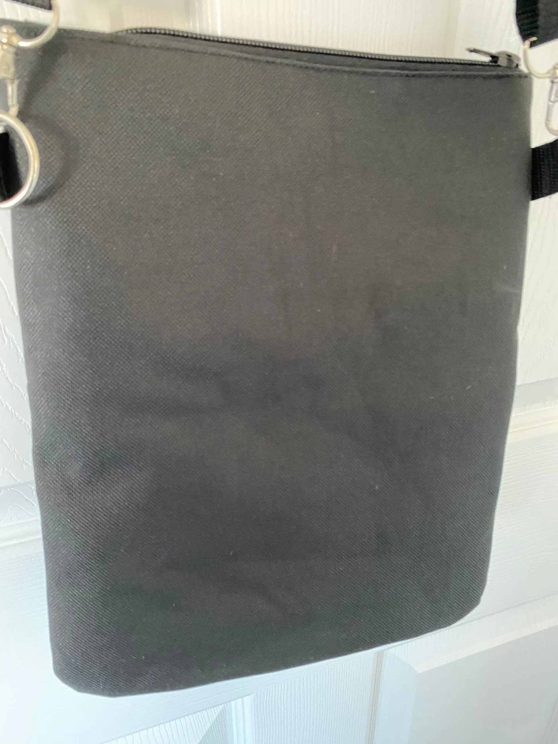 Back of Cross body dog walking bag