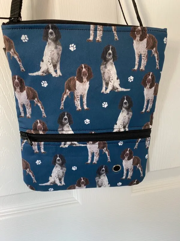 Springer Spaniel Crossbody Dog Walking Bag – Stylish &Amp; Functional!