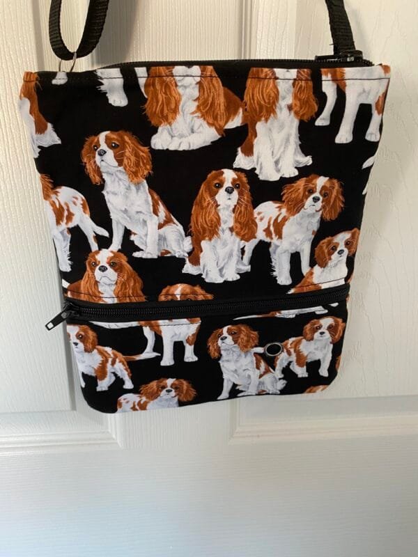 King Charles Spaniel Crossbody Dog Walking Bag – Stylish &Amp; Functional!