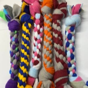 Autumn Coloured Dog Tug Toy