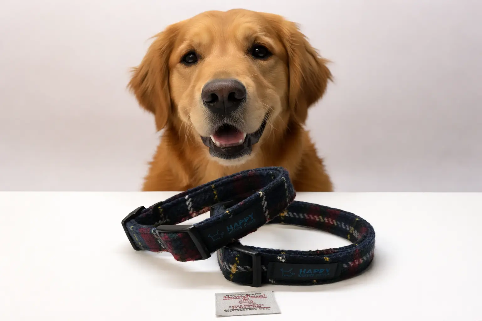 Harris Tweed Dog Collars