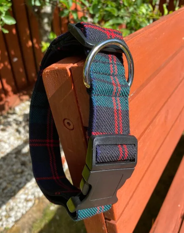 Extra Large Tartan Dog Collar - Image 2