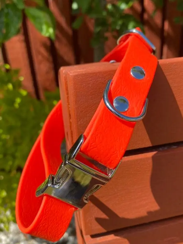 19Mm Waterproof Dog Collar – Durable, Odour-Resistant &Amp; Vegan-Friendly - Image 3