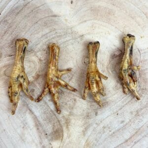 Chicken Feet On A Board