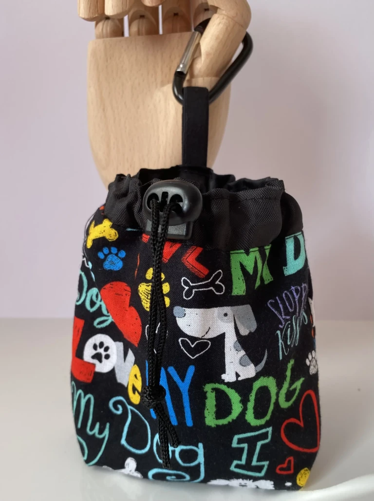 Love My Dog , Gog Treat Bag Front