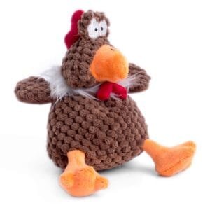 PETFACE BUDDIES MINI CHICKEN PLUSH DOG TOY