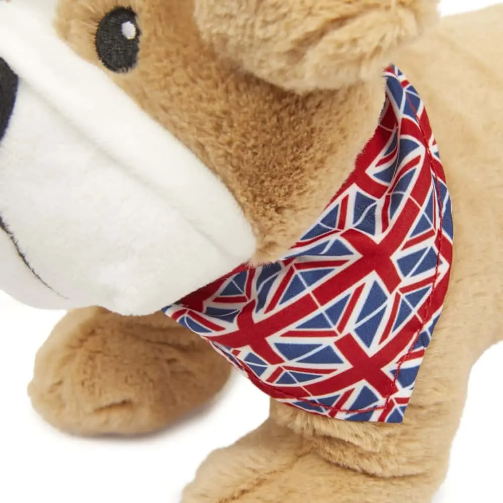 BAILEY THE BULLDOG PLUSH DOG TOY Close UP