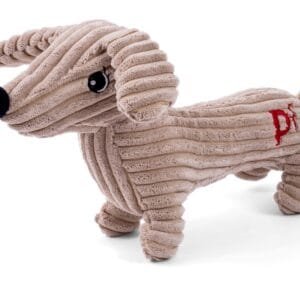 DOUGIE DELI DOG CORD PLUSH DOG TOY