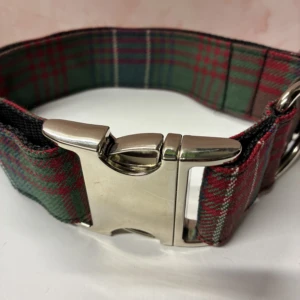 XL Tartan Dog collar