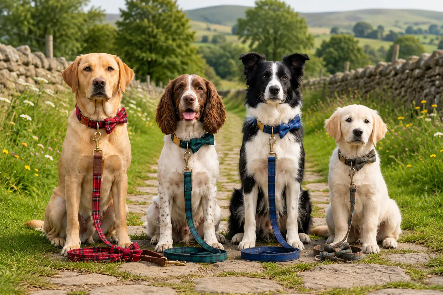 Tartan Dog Collars
