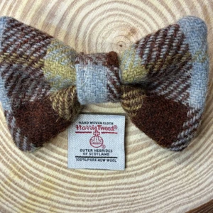 Moorland Harris Tweed Dog Bow Tie