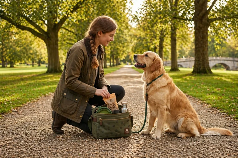 What to Put in a Dog Walking Bag
